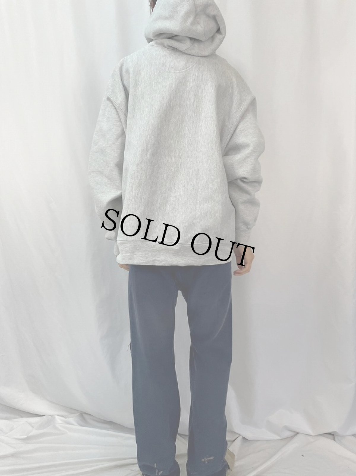 画像4: Champion PREMIUM REVERSE WEAVE 無地スウェットフーディ XL (4)