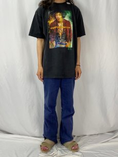 画像2: 90's Jimi Hendrix "experience hendrix" USA製 ミュージシャンTシャツ (2)