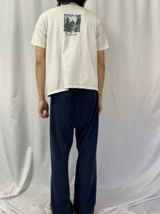 画像4: 90's LIVE USA製 オルタナティヴ・ロックバンドTシャツ L (4)