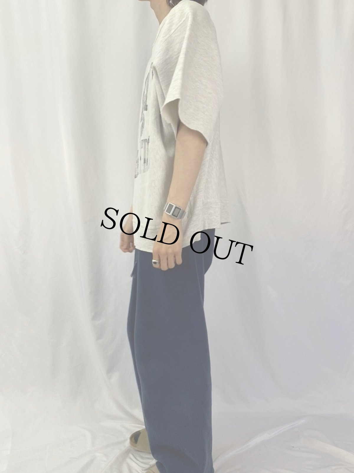 画像3: REVERE WEAVE TYPE "ARMY" カットオフ半袖スウェット  (3)