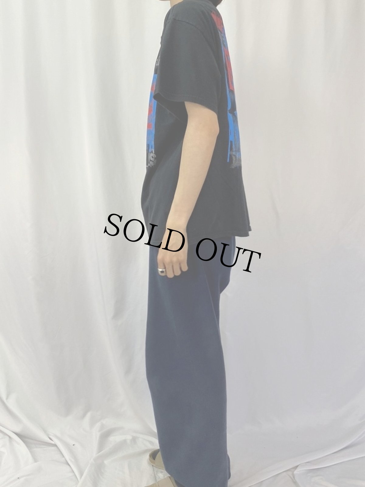 画像3: 2006 NINE INCH NAILS ロックバンドツアーTシャツ XL (3)