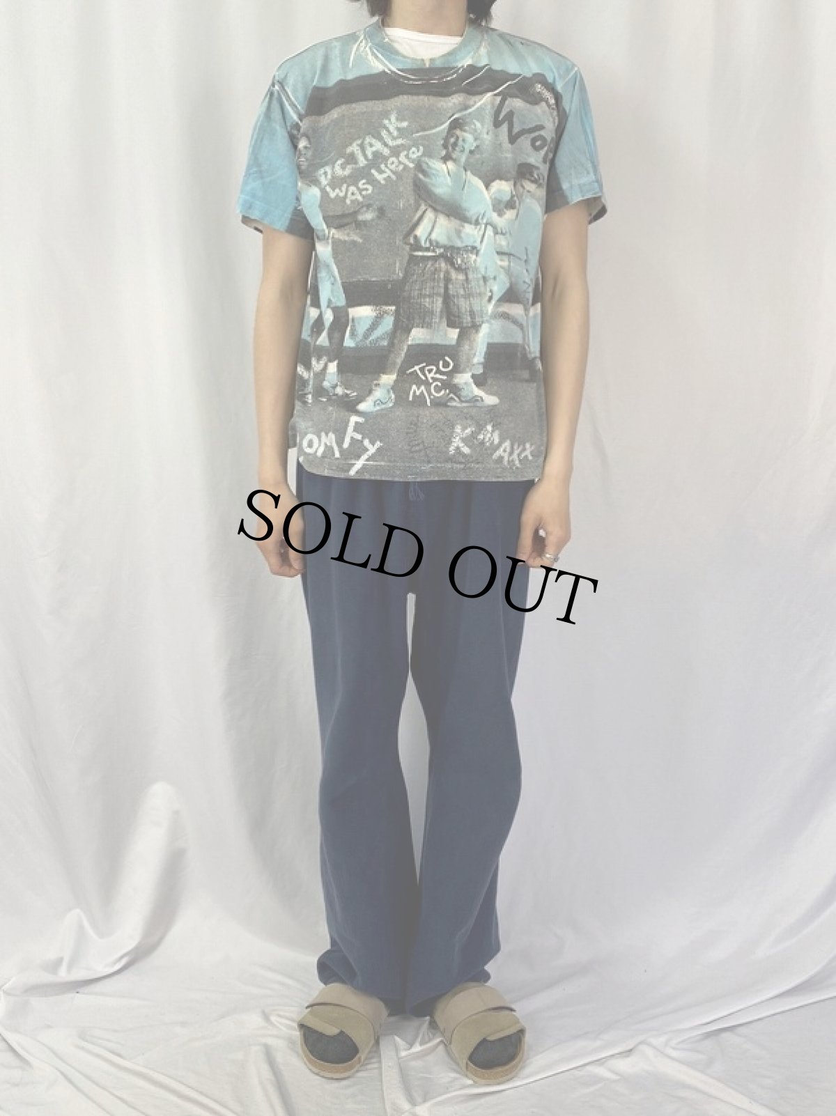 画像2: 90's DC TALK USA製 クリスチャンロックバンド 大判プリントTシャツ L (2)