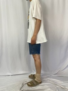 画像3: 60's LEVI'S 501 BIGE カットオフデニムショーツ W32 (3)