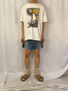 画像2: 60〜70's LEVI'S 501 BIGE カットオフデニムショーツ W31 (2)