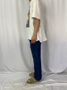 画像3: 70's LEVI'S 646 BIGE ベルボトムデニムパンツ W33 (3)