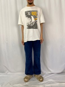 画像2: 70's LEVI'S 646 BIGE ベルボトムデニムパンツ W33 (2)