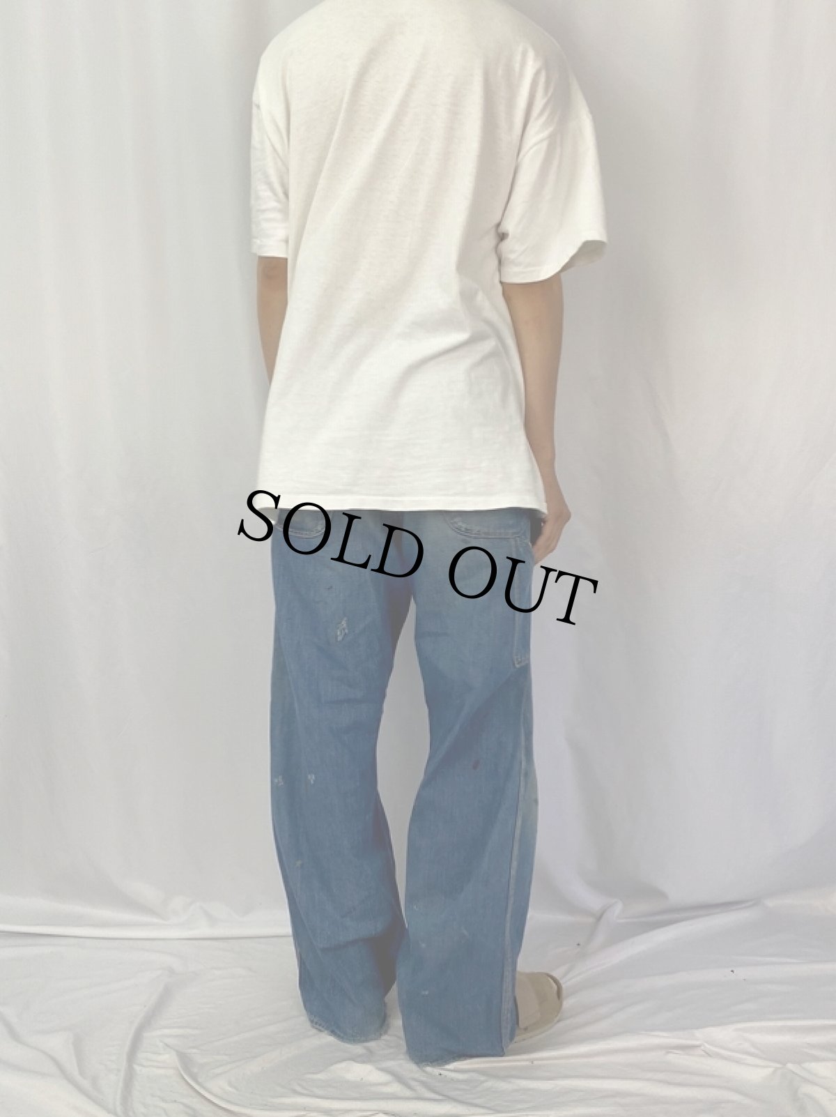 画像4: 50's STOREBRAND デニムペインターパンツ W32 (4)