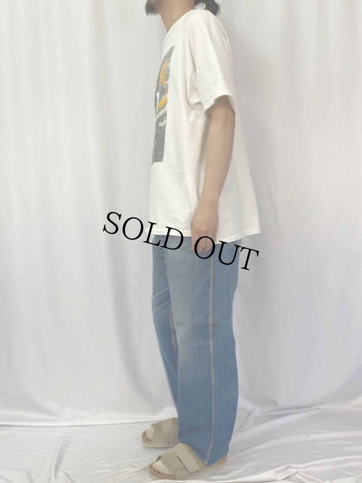 画像3: 60's POWR HOUSE デニムペインターパンツ W29 (3)