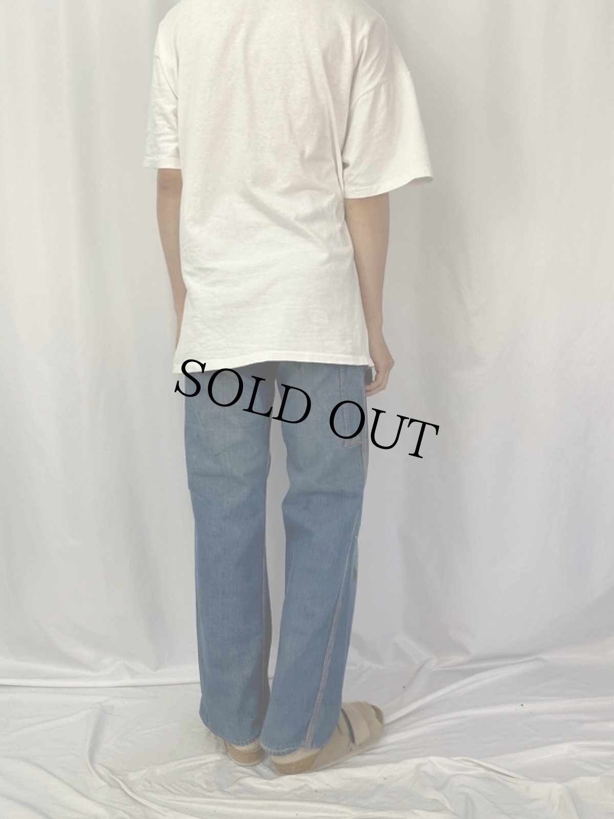 画像4: 50's PIONEER デニムペインターパンツ W29 (4)