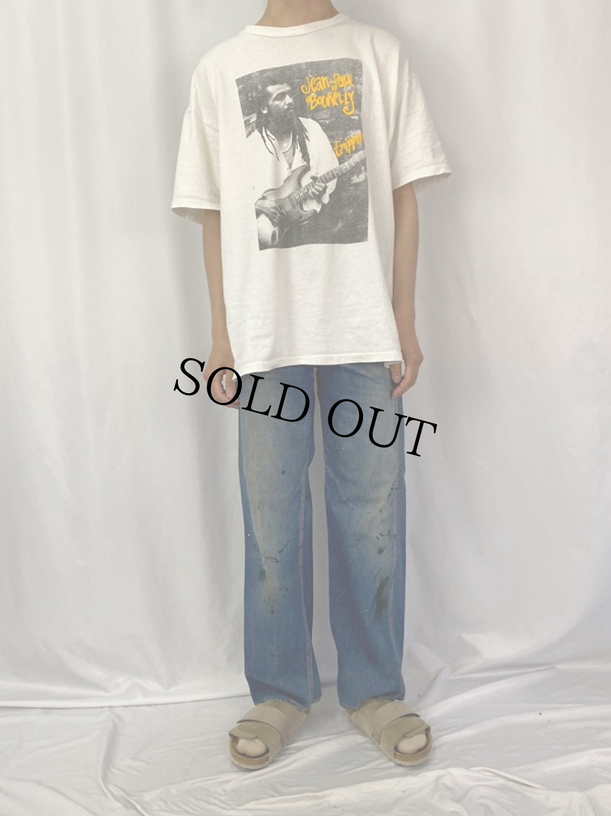 画像2: 50's PIONEER デニムペインターパンツ W29 (2)