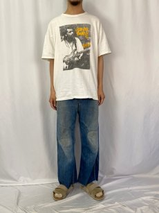 画像2: 50's Carhartt カットオフ デニムペインターパンツ W34 (2)