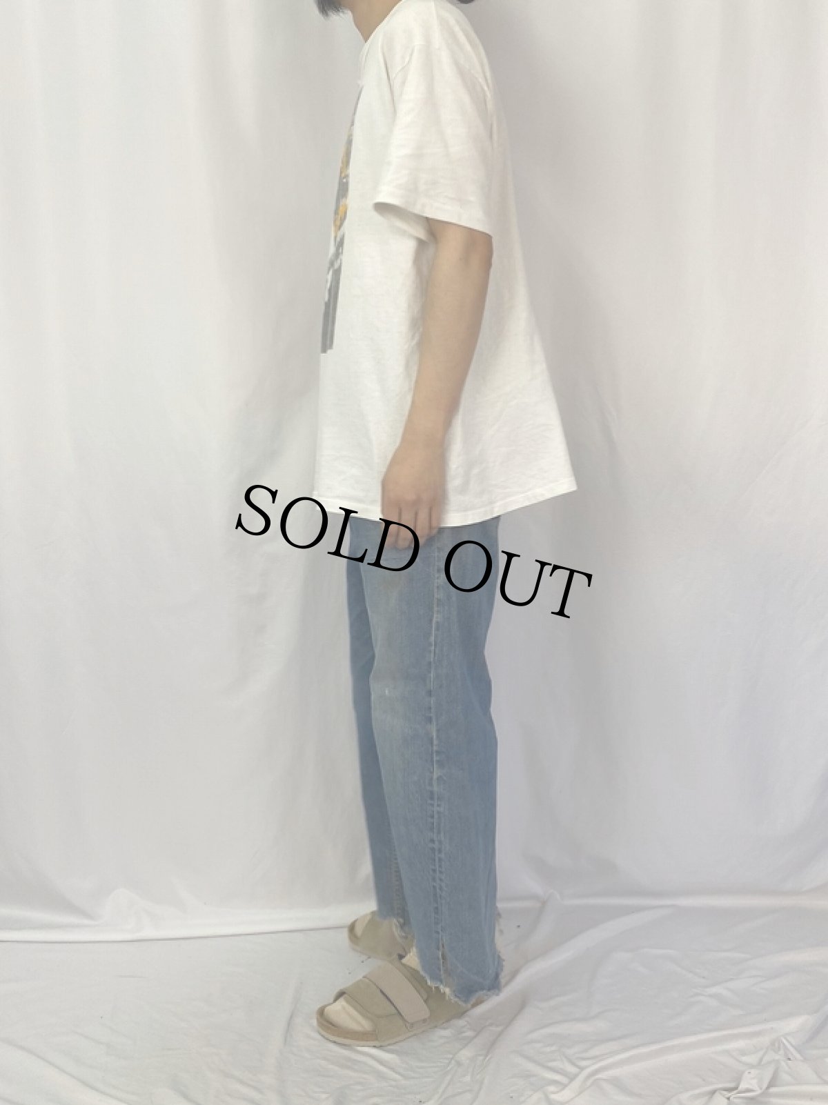 画像4: 50's STOREBRAND デニムペインターパンツ W30 (4)