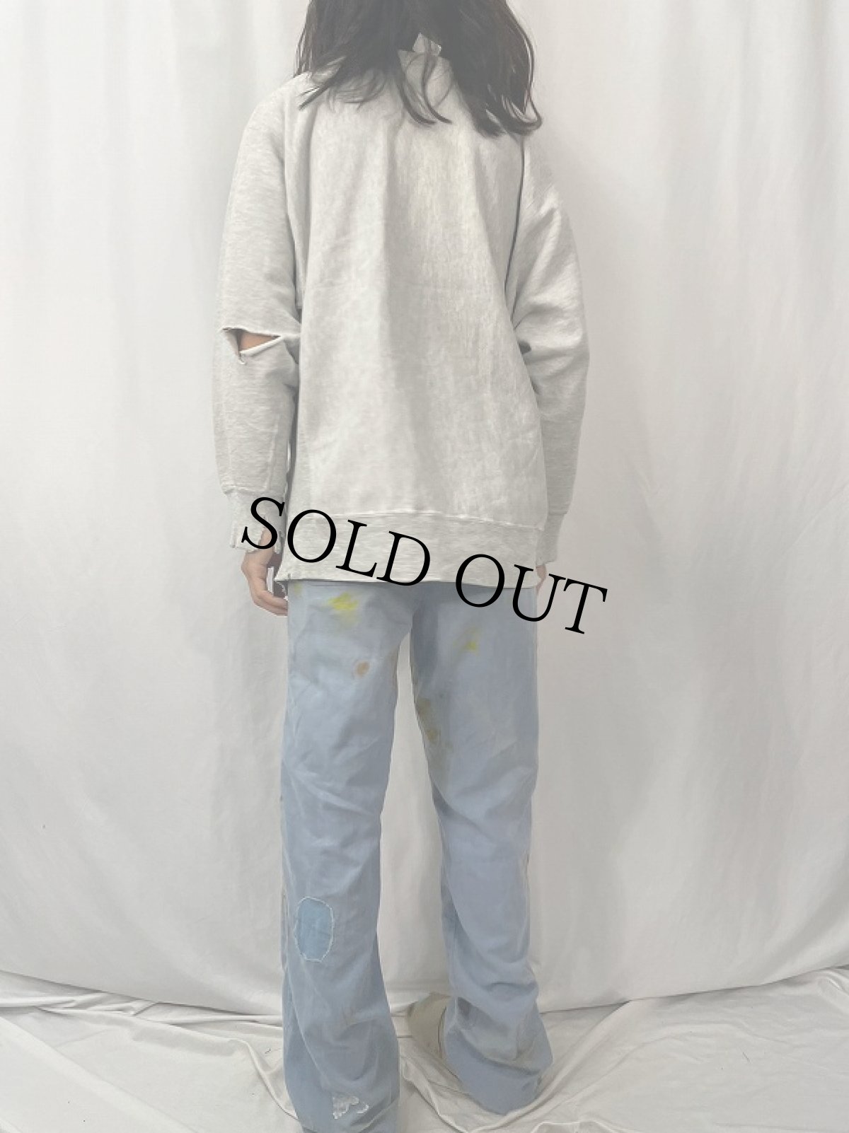 画像4: 80's Champion REVERSE WEAVE USA製 トリコタグ "IOWA" プリントスウェット XXL (4)