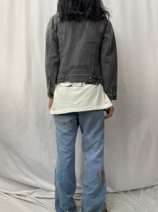 画像4: 80's Levi's 70506-0259 USA製 ブラックデニムジャケット  (4)