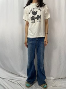 画像2: 90's WOODSTOCK 1969 ロックフェスティバルTシャツ  (2)