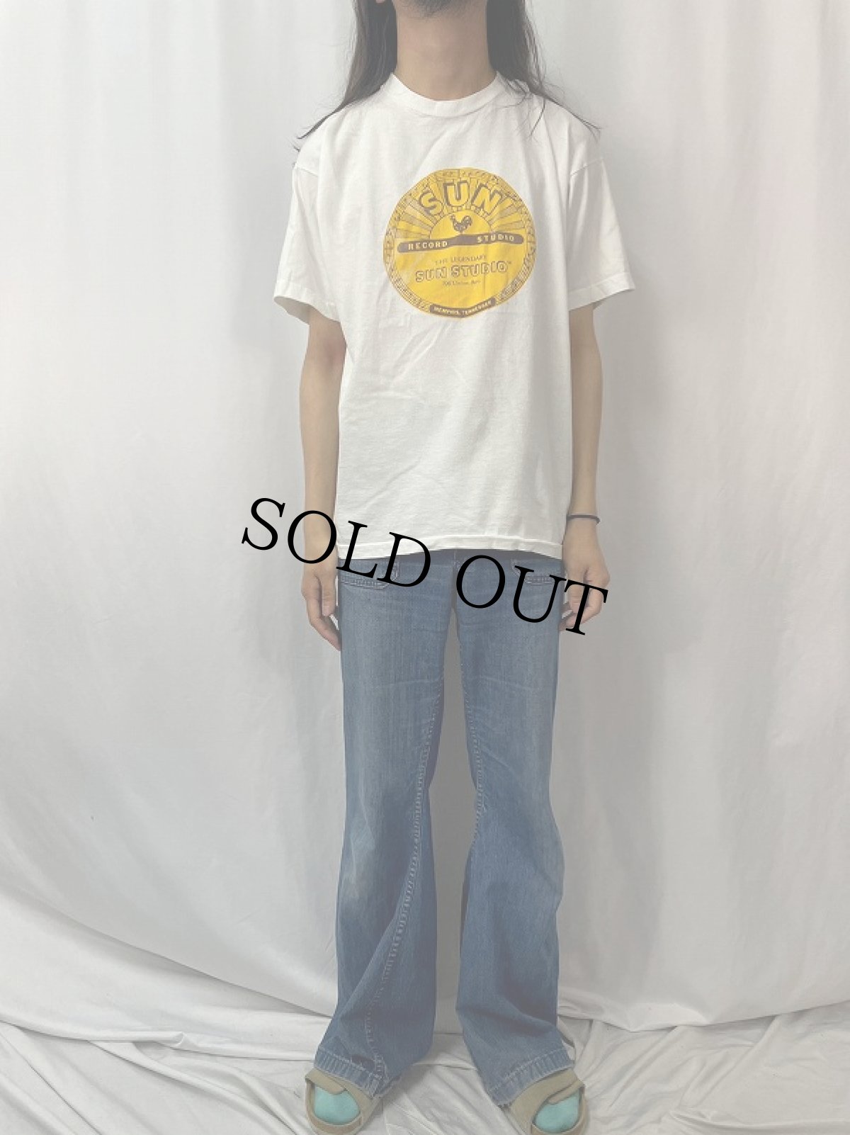 画像2: 90's SUN STUDIO ロゴプリントTシャツ  (2)