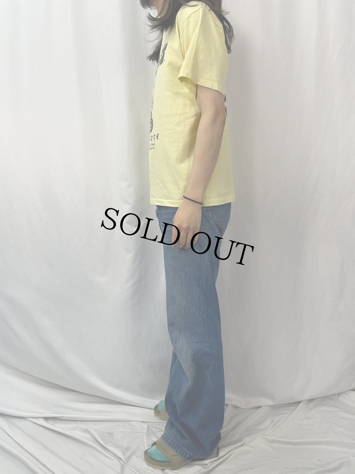 画像3: 90's Steve's Music Store USA製 プリントTシャツ M (3)