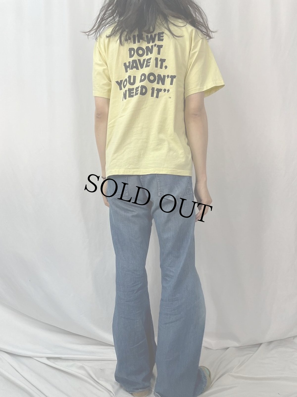 画像4: 90's Steve's Music Store USA製 プリントTシャツ M (4)