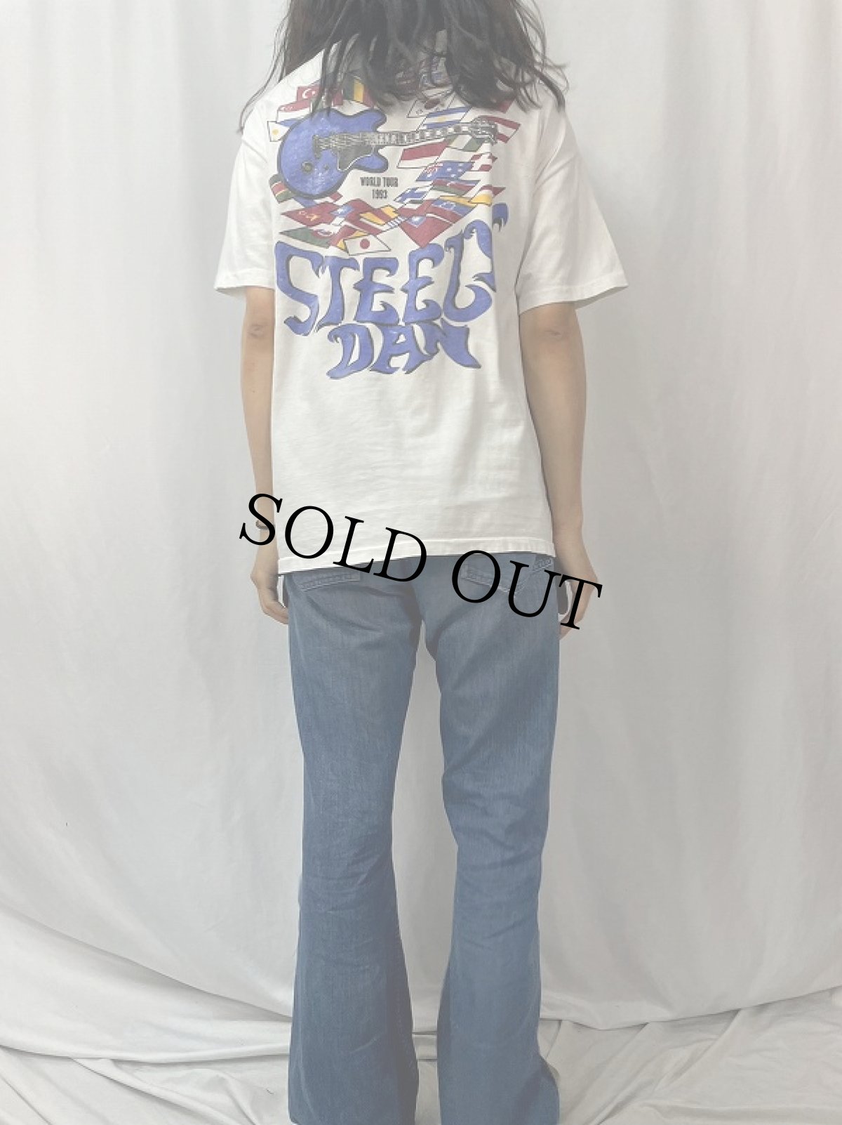 画像5: 1993 STEELY DAN ロックバンドツアーTシャツ L (5)