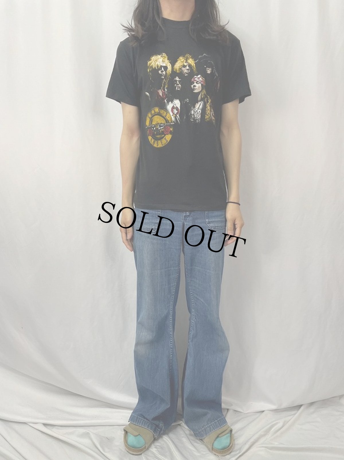 画像2: 80's GUNS N' ROSES USA製 "APPETITE FOR DESTRUCTION" ロックバンドTシャツ  (2)