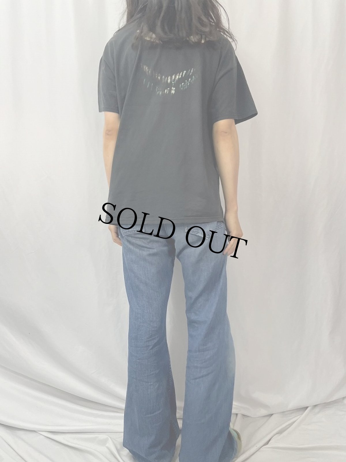 画像4: 00's DISTURBED ヘヴィメタルバンドTシャツ XL (4)