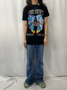 画像2: 90's LENNY KRAVITZ CANADA製 "UNIVERSAL LOVE TOUR" ミュージシャンツアーTシャツ L (2)
