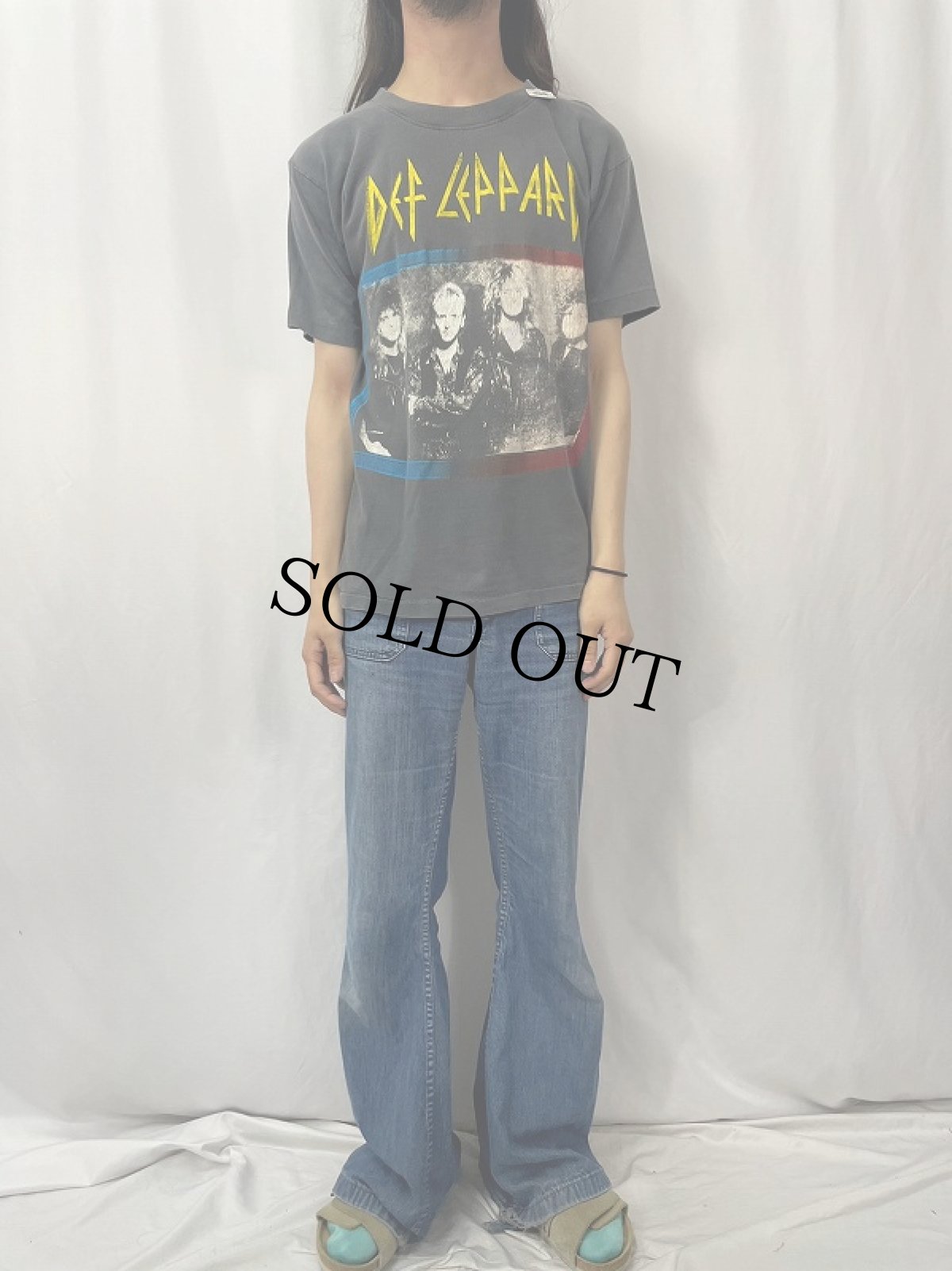 画像2: 1993 DEF LEPPARD "ADRENALIZE TOUR" ロックバンドツアーTシャツ  (2)
