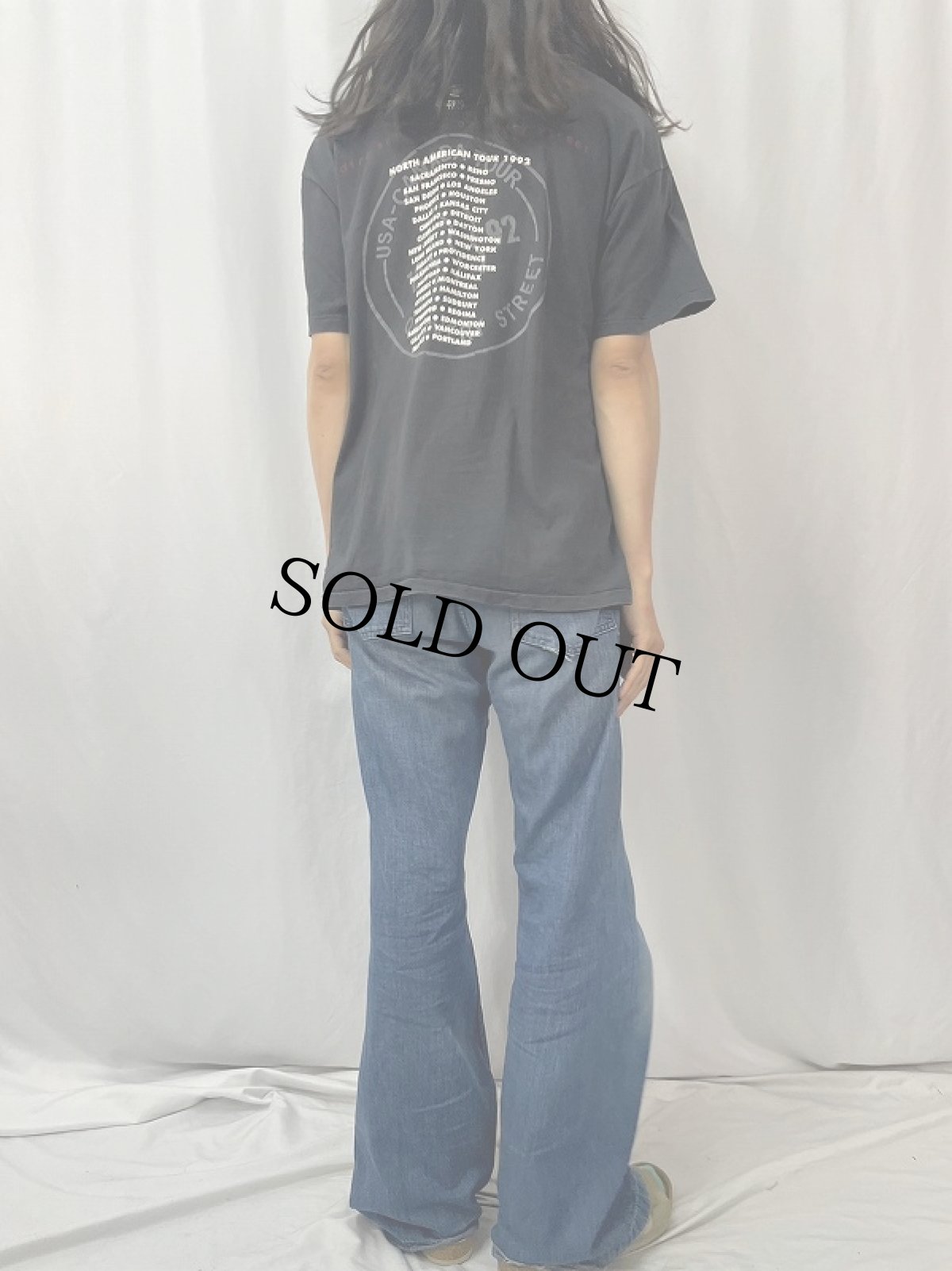 画像4: 1992 Dire Straits "on every street" ロックバンドツアーTシャツ XL (4)