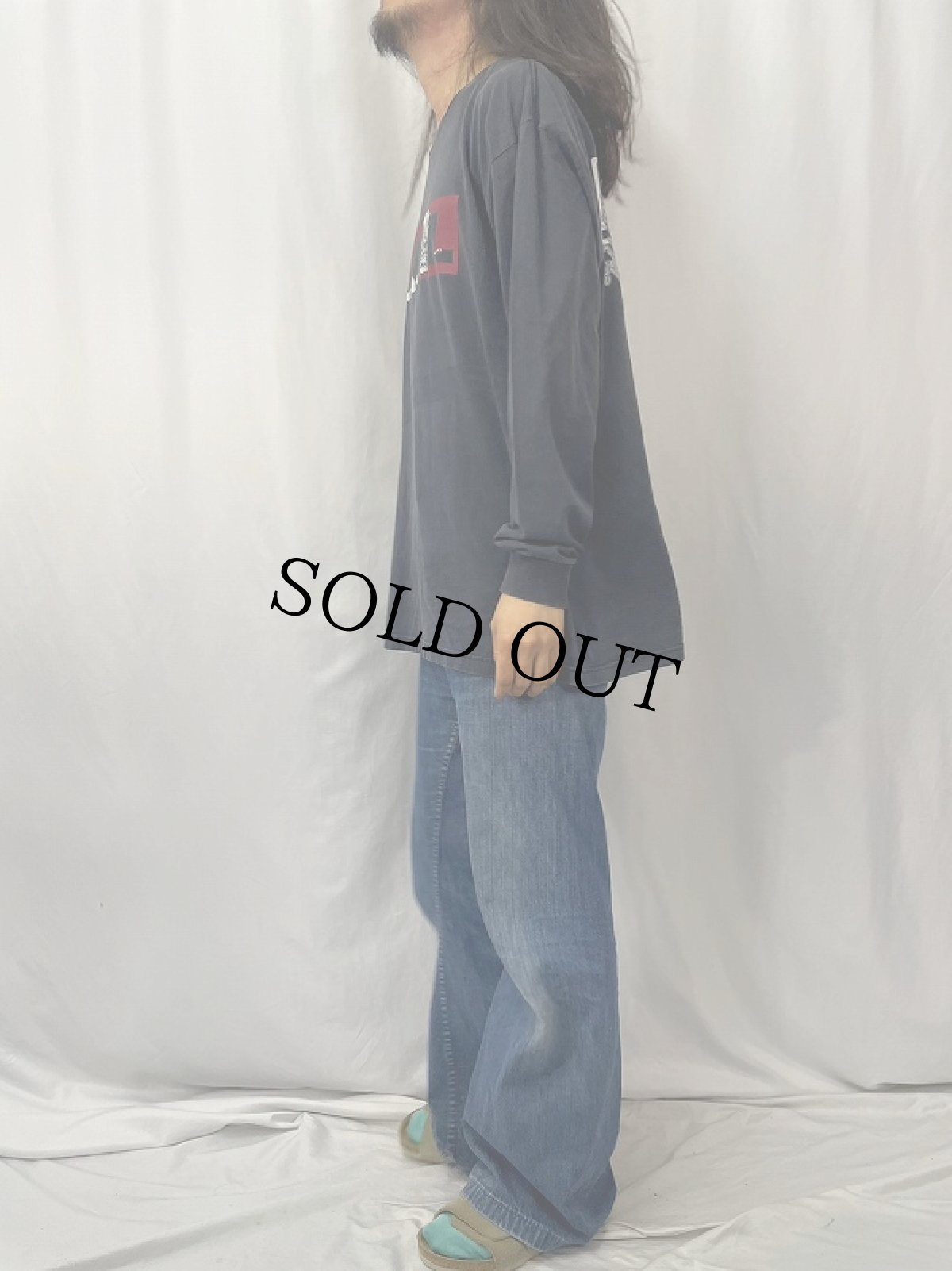 画像4: 90's TOOL USA製 ロックバンドプリントロンT XL (4)