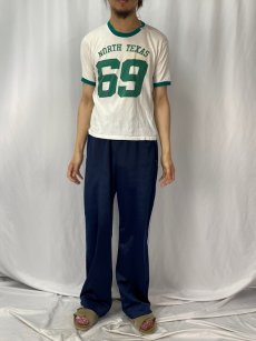 画像2: 60's ARTEX "NORTH TEXAS" リンガーTシャツ M (2)