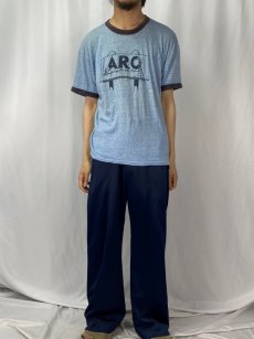画像2: 80's "A.R.C." USA製 リンガーTシャツ XL (2)
