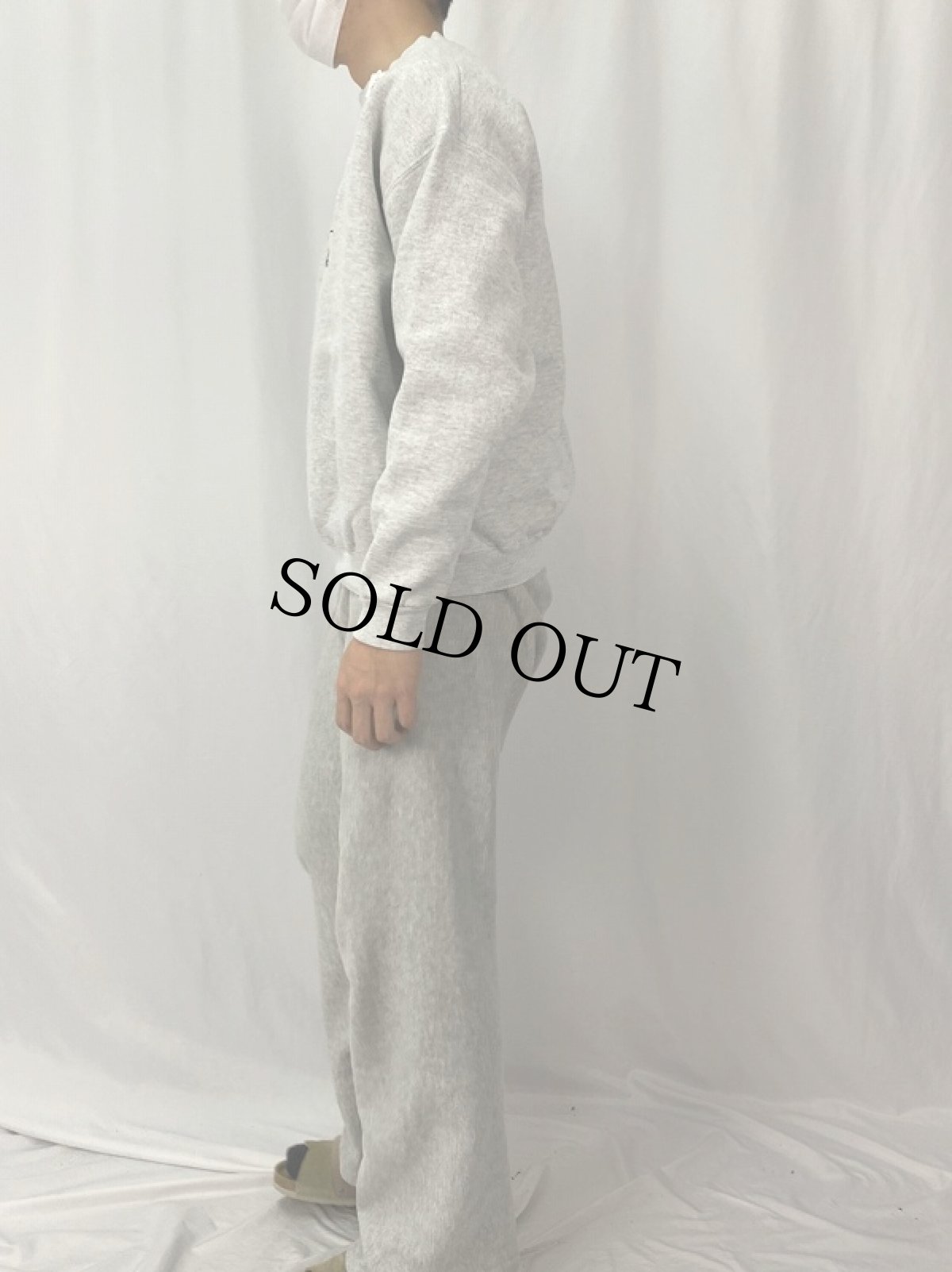 画像3: 90's NO FEAR ブルドッグ刺繍 スウェット (3)