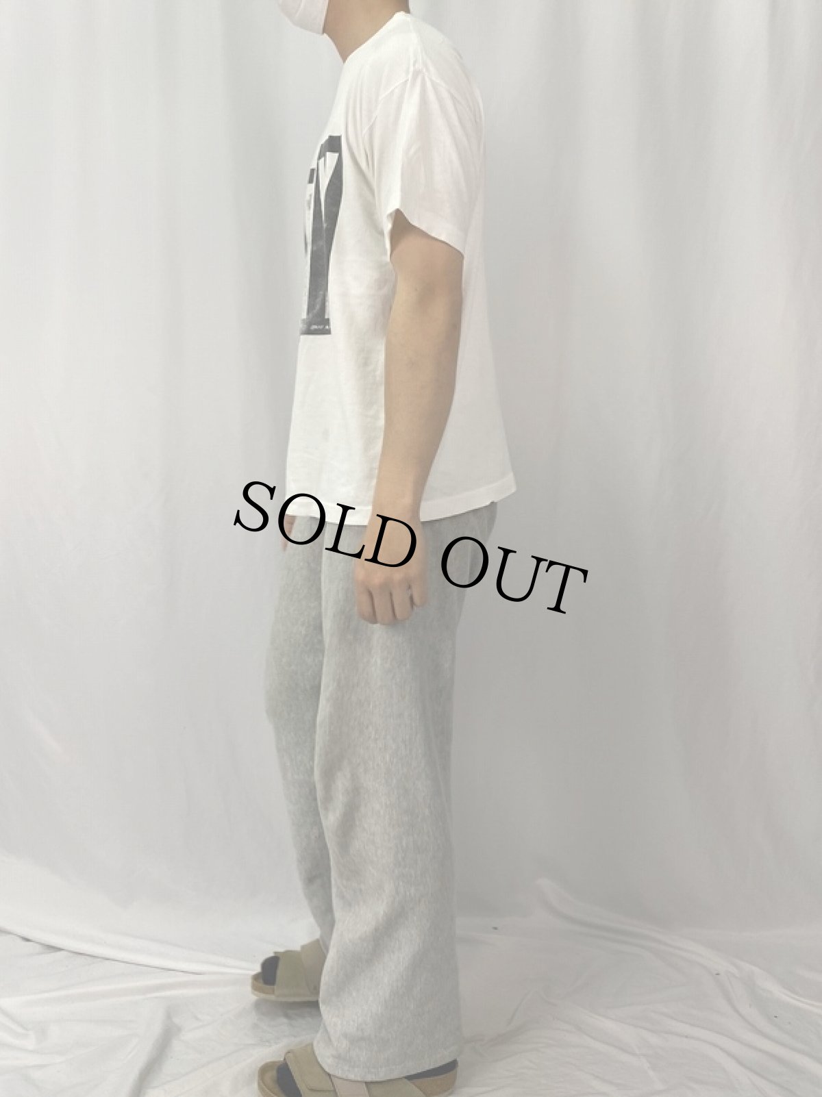 画像3: 90's DKNY ロゴプリントTシャツ S (3)