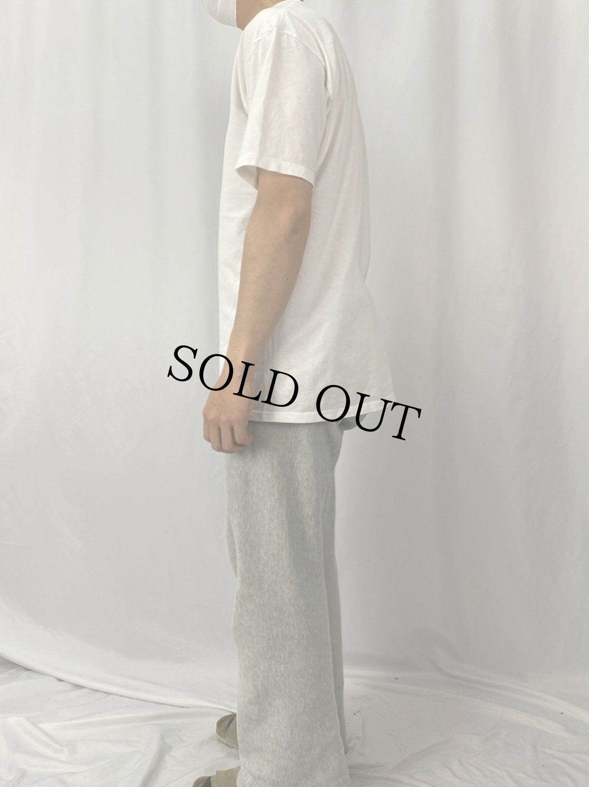 画像3: 90's USA製 犬プリントTシャツ L (3)