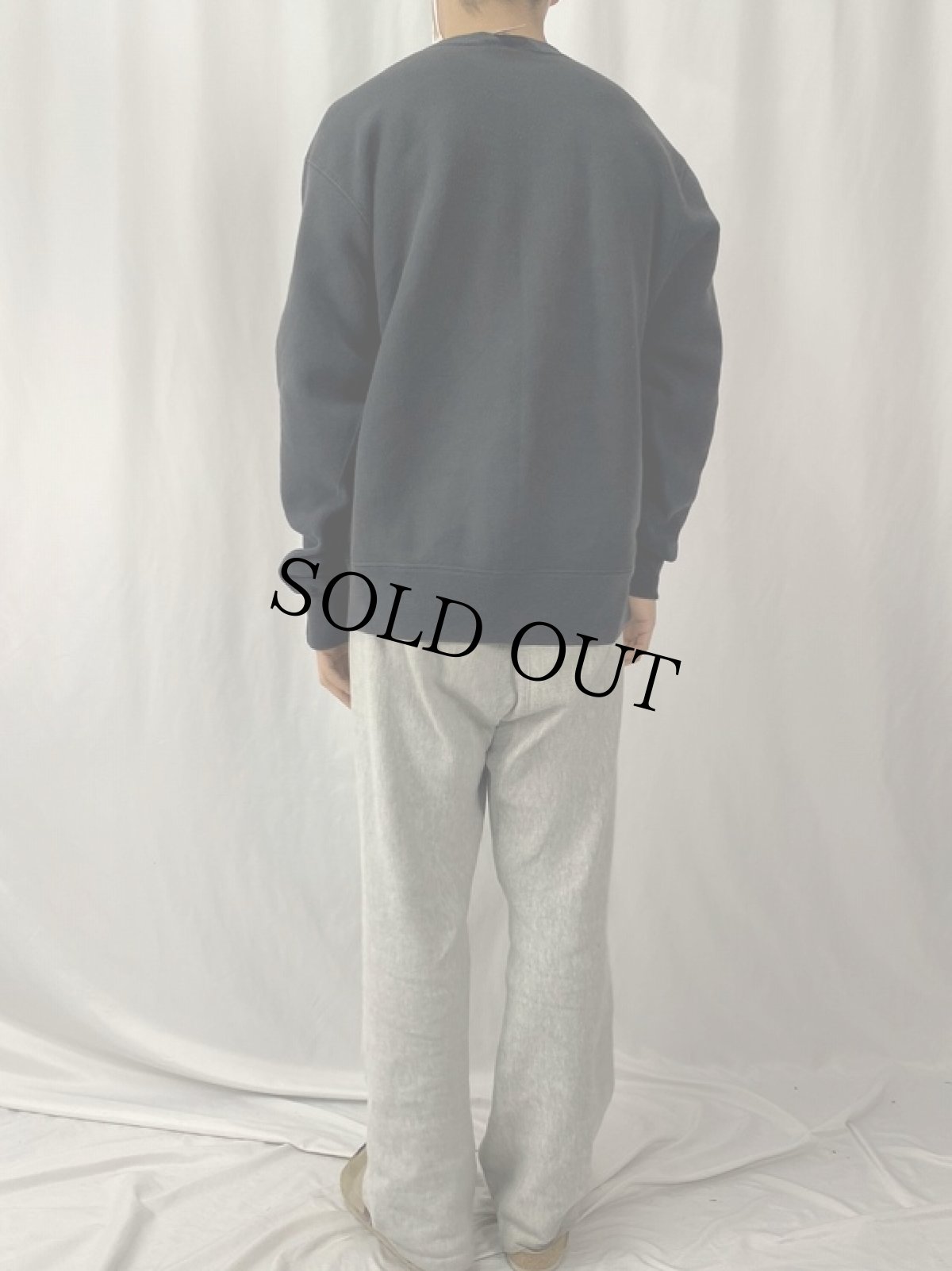 画像4: 90's Lee USA製 REVERE WEAVE TYPE "HOTEL SHOREHAM" プリントスウェット XL (4)