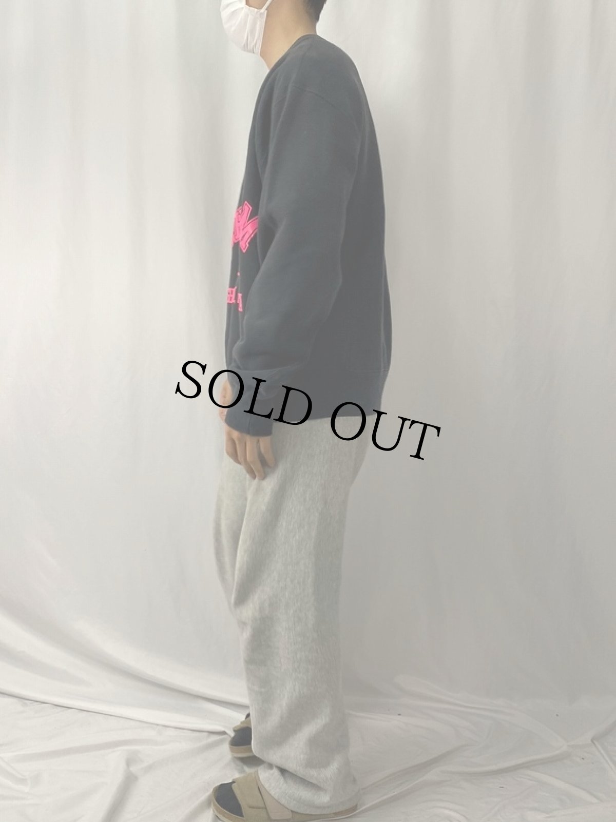 画像3: 90's Lee USA製 REVERE WEAVE TYPE "HOTEL SHOREHAM" プリントスウェット XL (3)