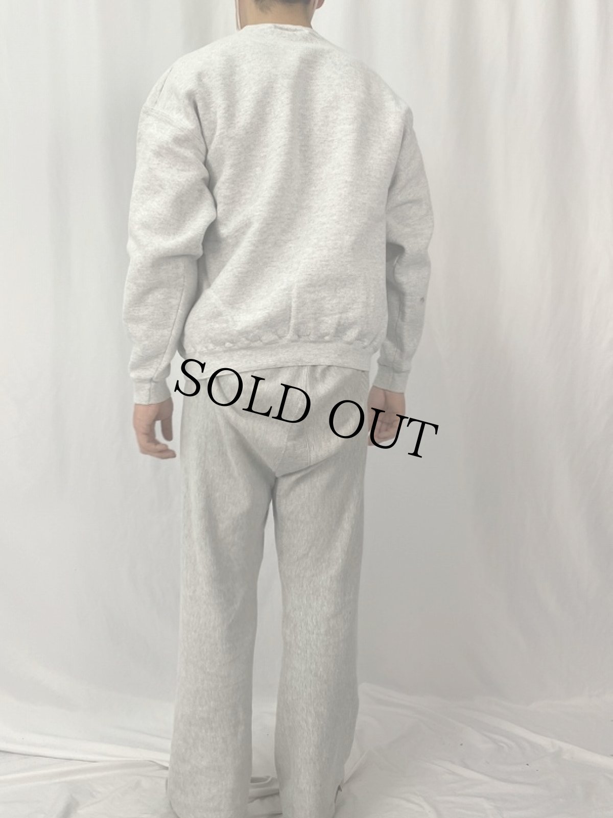 画像4: 90's NO FEAR ブルドッグ刺繍 スウェット (4)