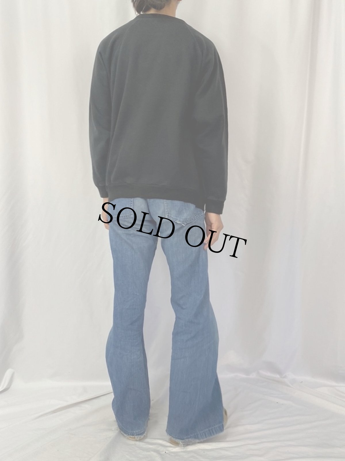 画像4: 80's Beetlejuice ITALY製 映画プリントラグランスウェット (4)