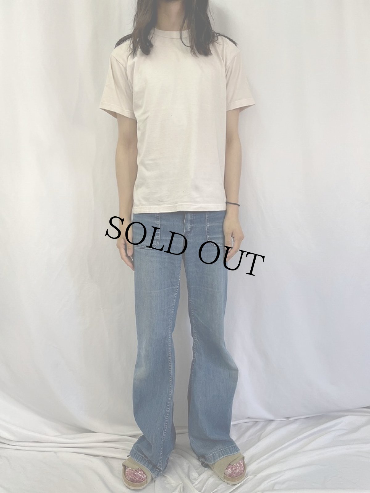 画像2: ろくでなしBLUES "KOHEJI-GUNDAN" 漫画キャラクターTシャツ M (2)