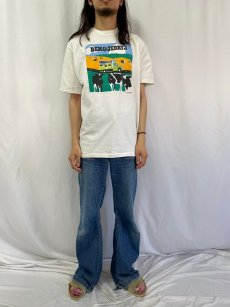 画像2: 90's BEN&JERRY'S USA製 企業プリントTシャツ XL (2)