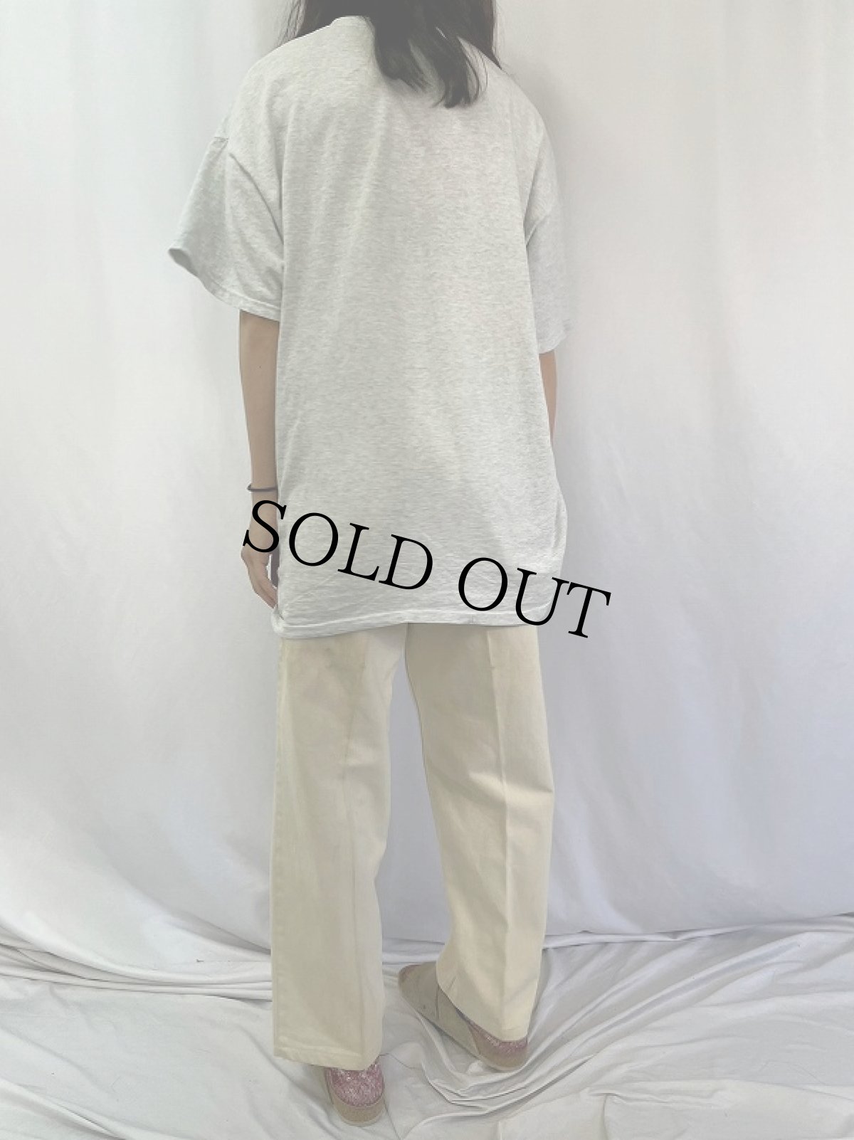 画像4: 90's Levi's SILVER TAB "Loose" USA製 ホワイトデニムパンツ W35 (4)