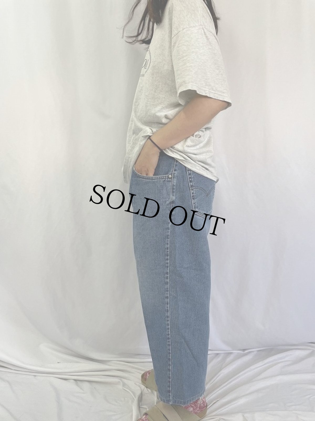 画像3: 90's Levi's SILVER TAB "baggy" デニムパンツ W38 (3)