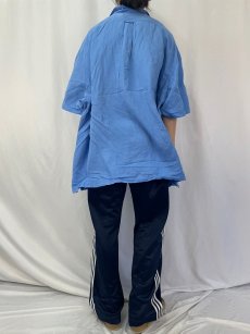 画像4: POLO Ralph Lauren リネン×シルク オープンカラーシャツ 4XB (4)
