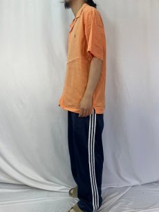 画像3: POLO Ralph Lauren "CURHAM CLASSIC FIT" リネン×コットン オープンカラーシャツ L (3)