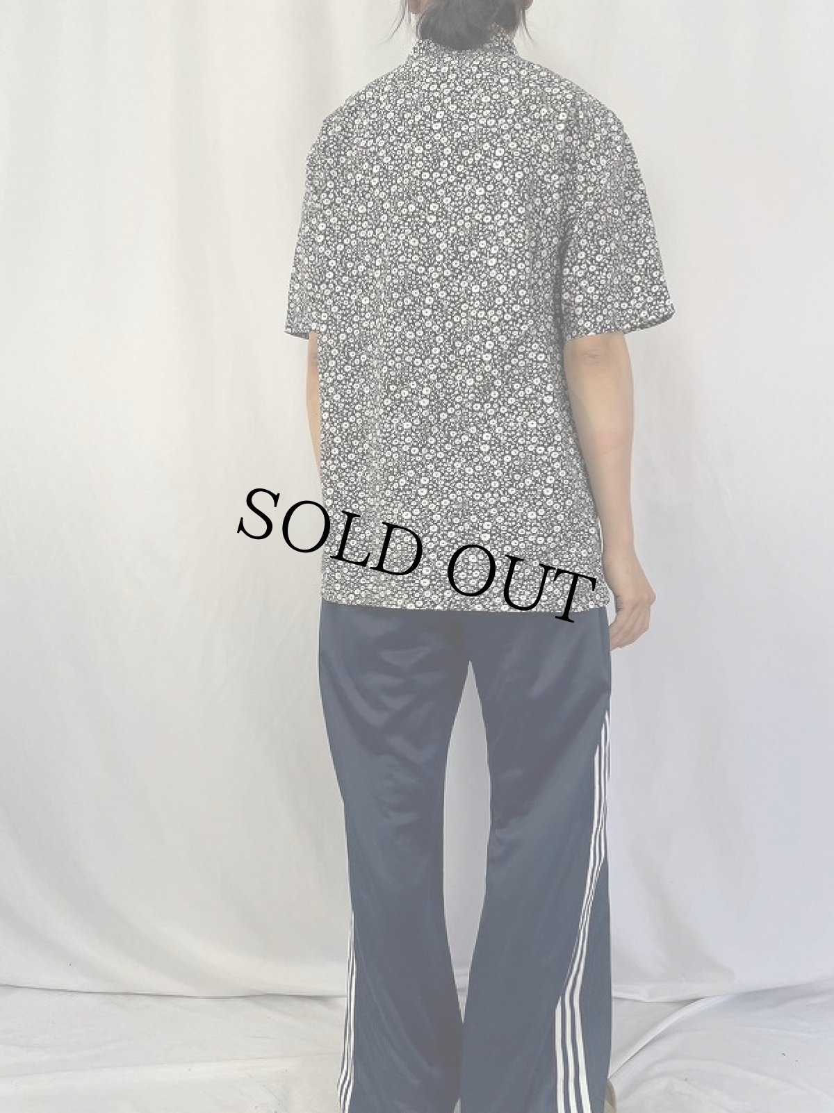 画像4: POLO Ralph Lauren "CLAYTON" 花柄 コットンオープンカラーシャツ M (4)