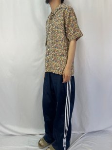 画像3: POLO Ralph Lauren "CALDWELL" 総柄 コットンアロハシャツ M (3)