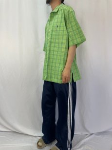 画像3: POLO Ralph Lauren "CALDWELL" チェック柄 コットンオープンカラーシャツ XXL (3)