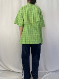 画像4: POLO Ralph Lauren "CALDWELL" チェック柄 コットンオープンカラーシャツ XXL (4)