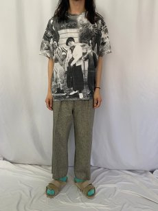 画像2: The Three Stooges 大判プリント コメディアンTシャツ XL (2)