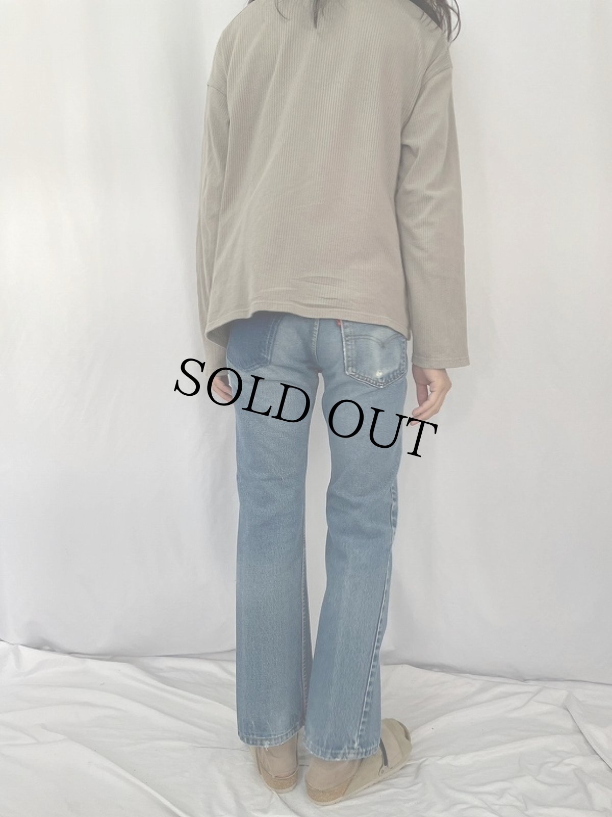 画像4: 80's Levi's 517 USA製 デニムパンツ W31 (4)